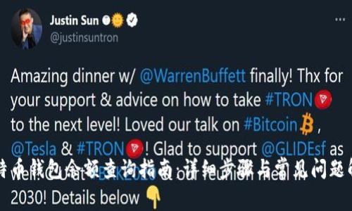 比特币钱包余额查询指南:详细步骤与常见问题解答