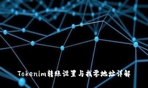 Tokenim转账设置与找零地址详解